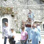 La Madonna in processione - Vallemare di Borbona 2010